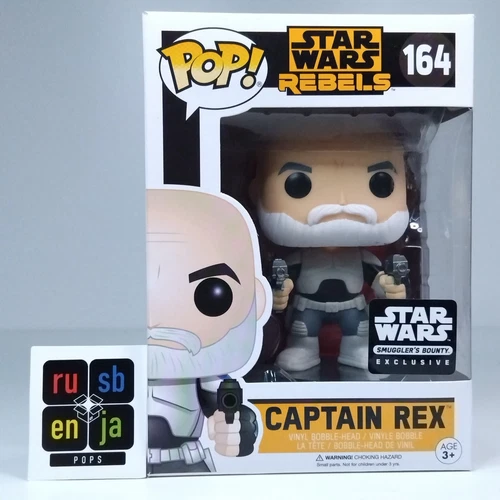 Funko Pop! Star Wars Rebels Captain Rex Smuggler's Exclusive #164