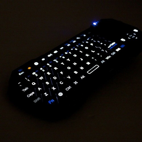 30ft Range Mini Wireless Bluetooth Keyboard w/ Touch Pad for Laptop PC Mac - Picture 7 of 10