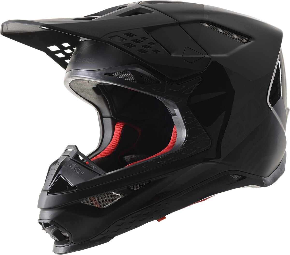 Supertech SM8 Echo MIPS Offroad Helmet Black/Gray Medium Alp. 8302621-1146-MD