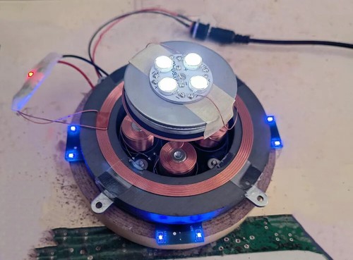 500g 1000g Magnetschwebemodul Kern Analogschaltung mit LED + Netzteil - Bild 13 von 27