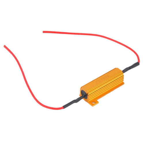 4X LED Rear Turn Signal Load Resistor Adapter Anti Hyper Flash Error Canceler - Picture 7 of 10