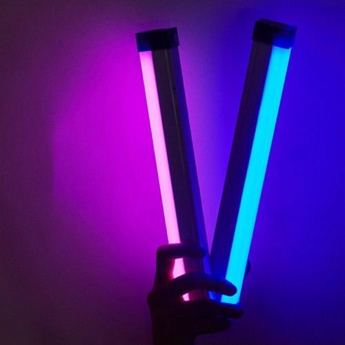 LED Video Light Wand Handheld Fill Light Photography Vlog Live Streaming Lamp US - Picture 12 of 26