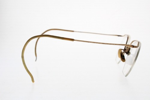VTG AO American Optical 1/10 12K GF Gold Filled Half-Rim Tooled Frames Only - Picture 5 of 12