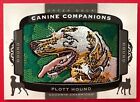 2018 Goodwin Champions Plott Hound Canine Companions Patch Card #Cc153