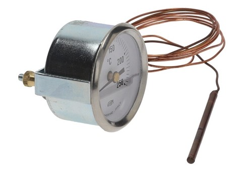 REPAGAS 1440019 METALL ZIFFERBLATT RUND 0-250°C THERMOMETER 52mm DURCHMESSER ARTHERMO - Bild 3 von 9