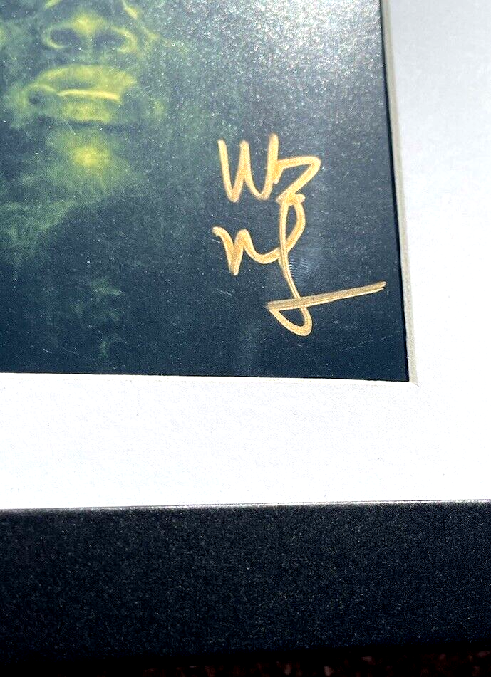 WIZ KHALIFA Rolling Papers SIGNED + FRAMED CD JSA COA Hip Hop Rap