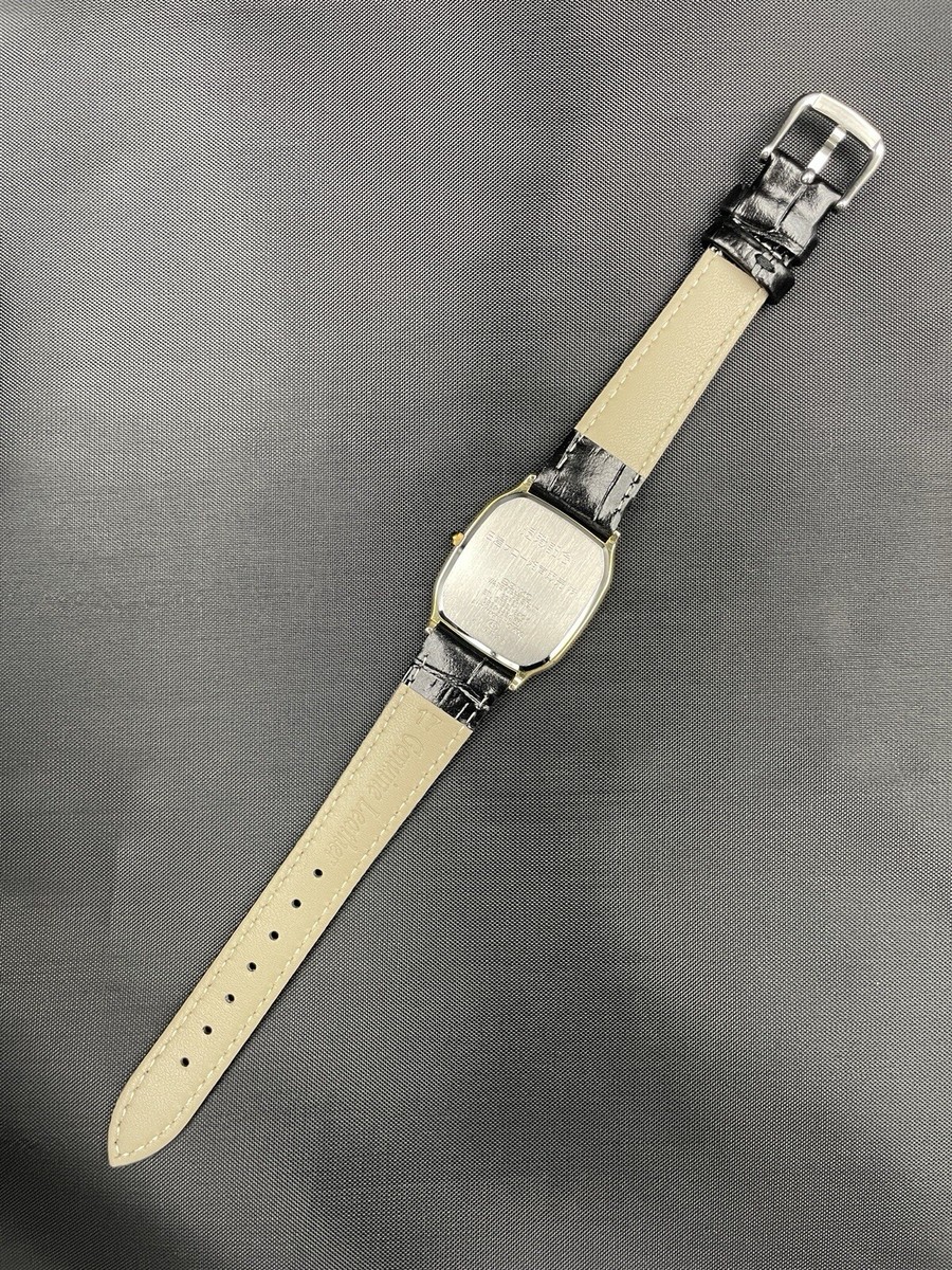 セイコー ドルチェ ゴールド8AD105 5E31-5B30 Near Mint] Seiko Dolce 5E31-5B30 Vintage Gold Square Quartz