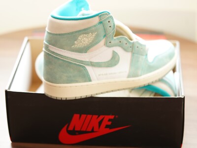Nike Air Jordan 1 High Retro OG ''Turbo Green 555088-311 Gr. EU 49,5 Neu