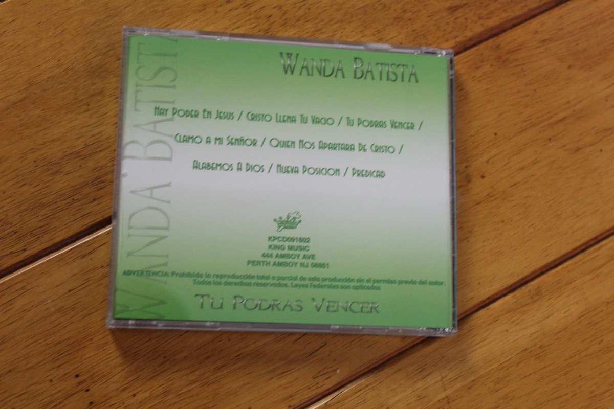 WANDA BATISTA TU PODRAS VENCER CD [NEW SEALED] CRISTIANA