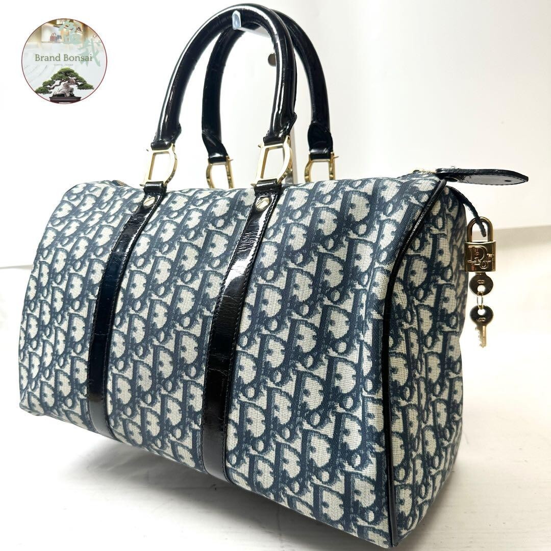 バッグ Christian Dior Trotter Mini Boston Bag Dior Trotter Mini Boston Bag — Vic's Vintage