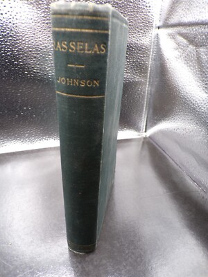 History of Rasselas Prince of Abyssinia Samuel Johnson Hardcover