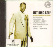 Nat King Cole - Legendary Song Stylist CD (1998) Audio Quality Guaranteed