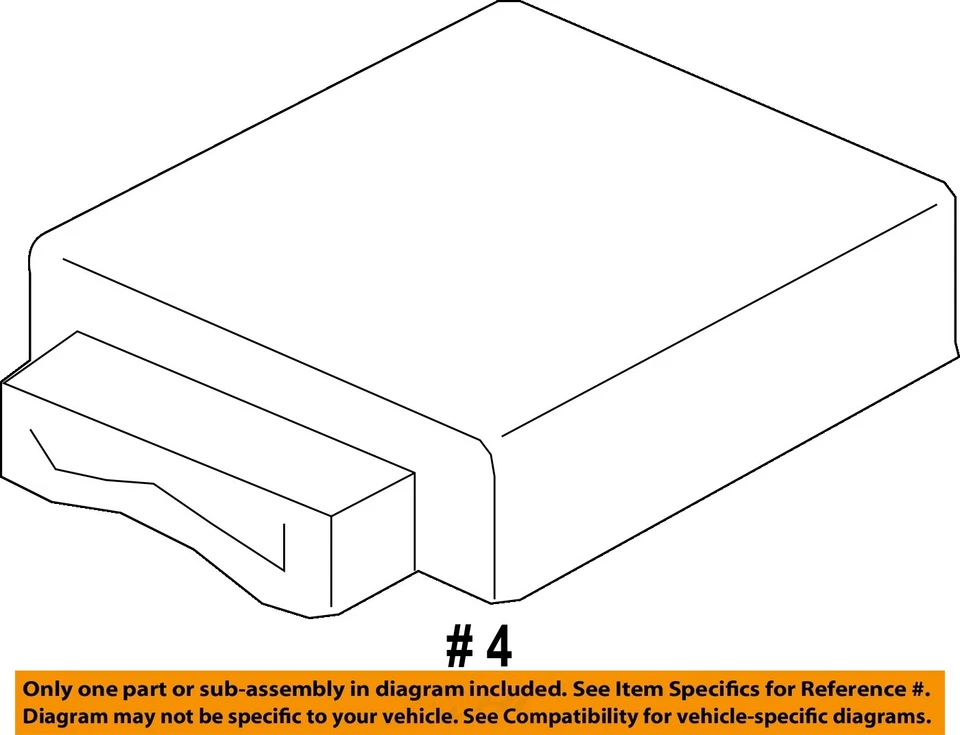 Módulo de control del motor usado (ECM) se adapta a: Ford Expedition Electronic Control M 2010 Foto 4 de 4