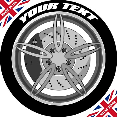 Custom Design Set Of 4 Tyre Stickers Permanent 3d Tyre Lettering Ebay Custom Design Set Of 4 Tyre Stickers Permanent 3d Tyre Lettering Ebay