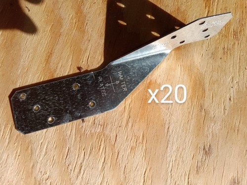 (20 Pack) Simpson Strong-Tie H2.5T Hurricane Strong Tie Rafter Truss Plate - Picture 1 of 3