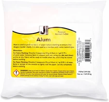 Alum Mordant for Natural Dyeing & Water Marbling – Essential Fabric Pre-Treatmen