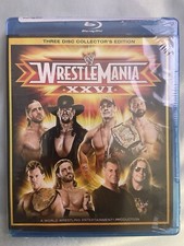 WWE - Wrestlemania XXVI (Blu-ray Disc, 2010, 3-Disc Set, Collectors Edition) New