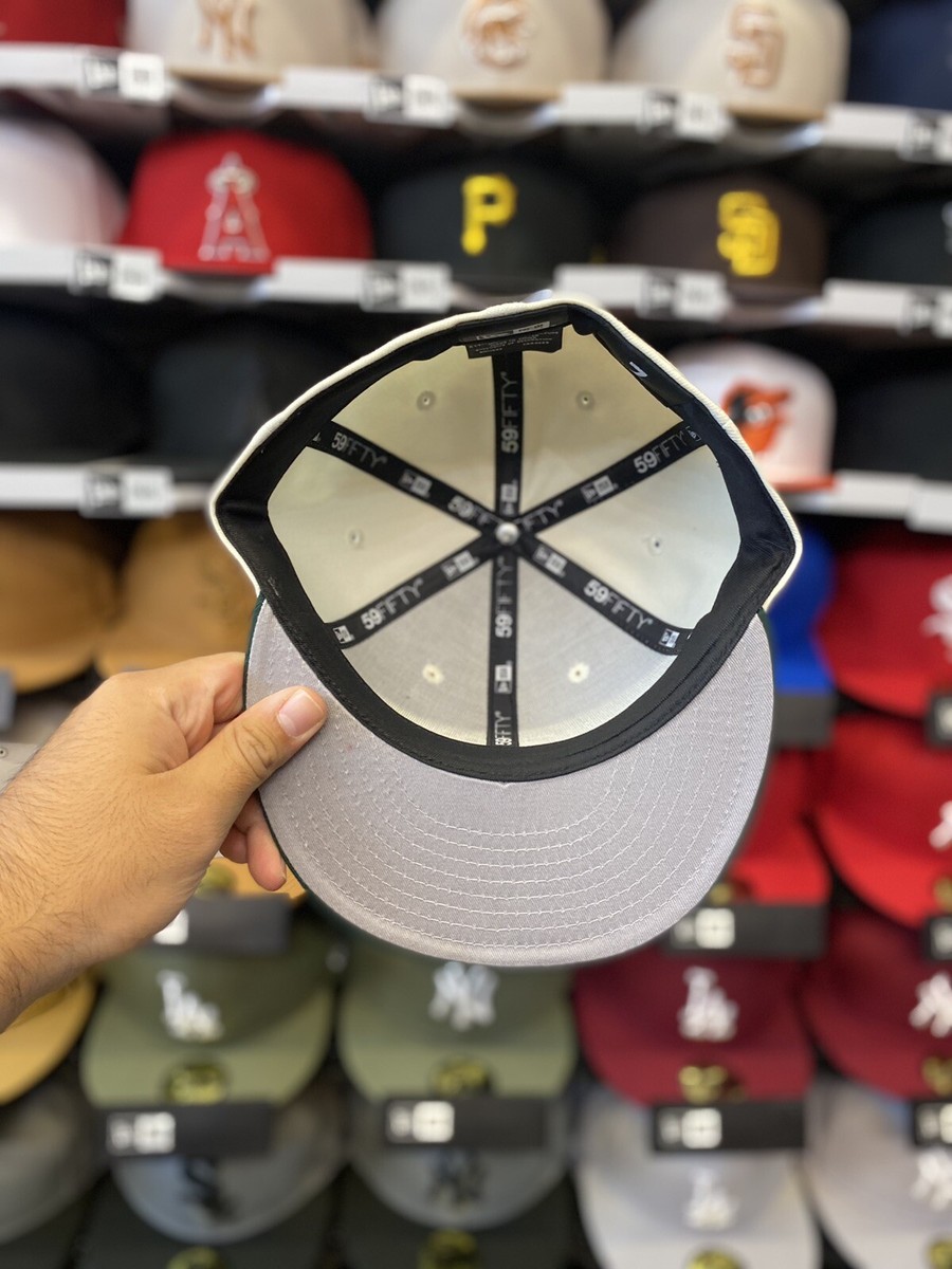 海外限定 New Era ベースボールキャップ Chrome White Green New Era Club America Chrome White/Green 59fifty Fitted Hat