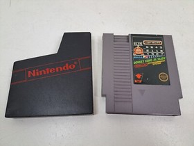 Donkey Kong Jr Math Nintendo NES genuine authentic 5 screw game cartridge only