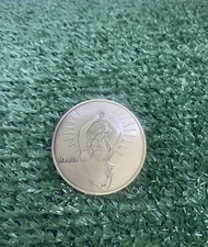 Funny Golf Ball Marker heads or tails coin"Goddess Of The Sun And Moon"