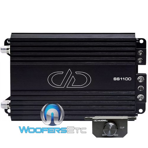 DD AUDIO SS1100 SUPER SMALL MONOBLOCK 1100W RMS SUBWOOFERS BASS AMPLIFIER NEW - Picture 2 of 7