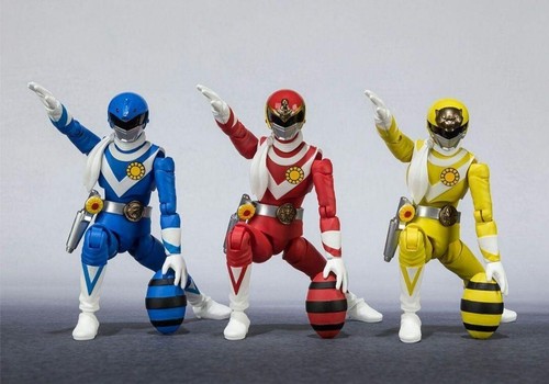 Power Rangers Taiyo Sentai Sun Vulcan SHODO SUPER Figures BANDAI NEW - Picture 3 of 8