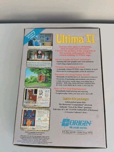 Ultima VI Der falsche Prophet Amiga 500 2000 3000 1MB Ursprung mit Edelstein (selten) - Bild 22 von 24
