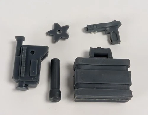 1988 Playmates Ninja Turtles April O'Neil Weapon Part Accessories Lot Piece TMNT