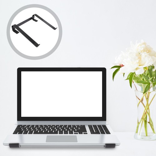 Wsparcie laptopa Laptop Stojak chłodzący Laptop Riser Stop aluminium Uchwyt na laptopa - Zdjęcie 3 z 31