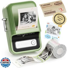 NIIMBOT B21 Pro Sticker Printer, 300DPI, Fun APP, Portable Inkles