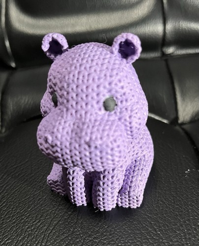Small Hippo Figurine - Picture 3 of 5