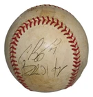 Craig Biggio Richard Hidalgo Autographed OML Baseball