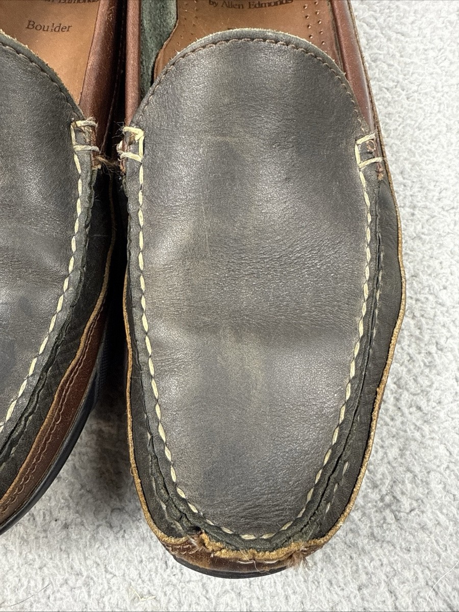Allen Edmonds Boulder Loafers Venetian Driving Moccasin Shoe  display picture 1