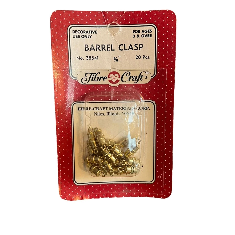 Lote de broches de joyería cierres de barril cinco hilos tubo barra cierre de palanca Foto 3 de 4