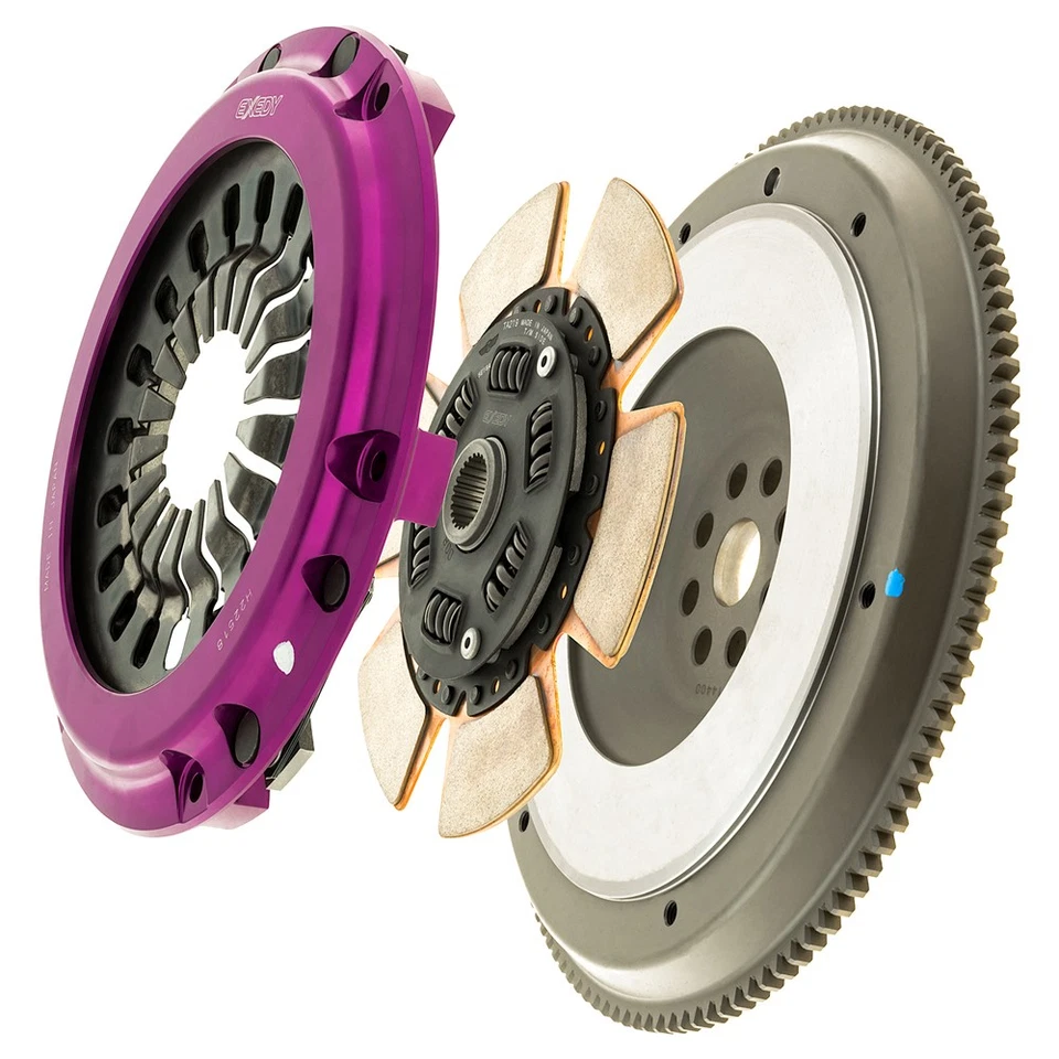 Kit de embrague de cerámica Exedy HH04SD1 Hyper Single para Acura NSX 1991-2005 3,0 L 3,2 L Foto 4 de 4