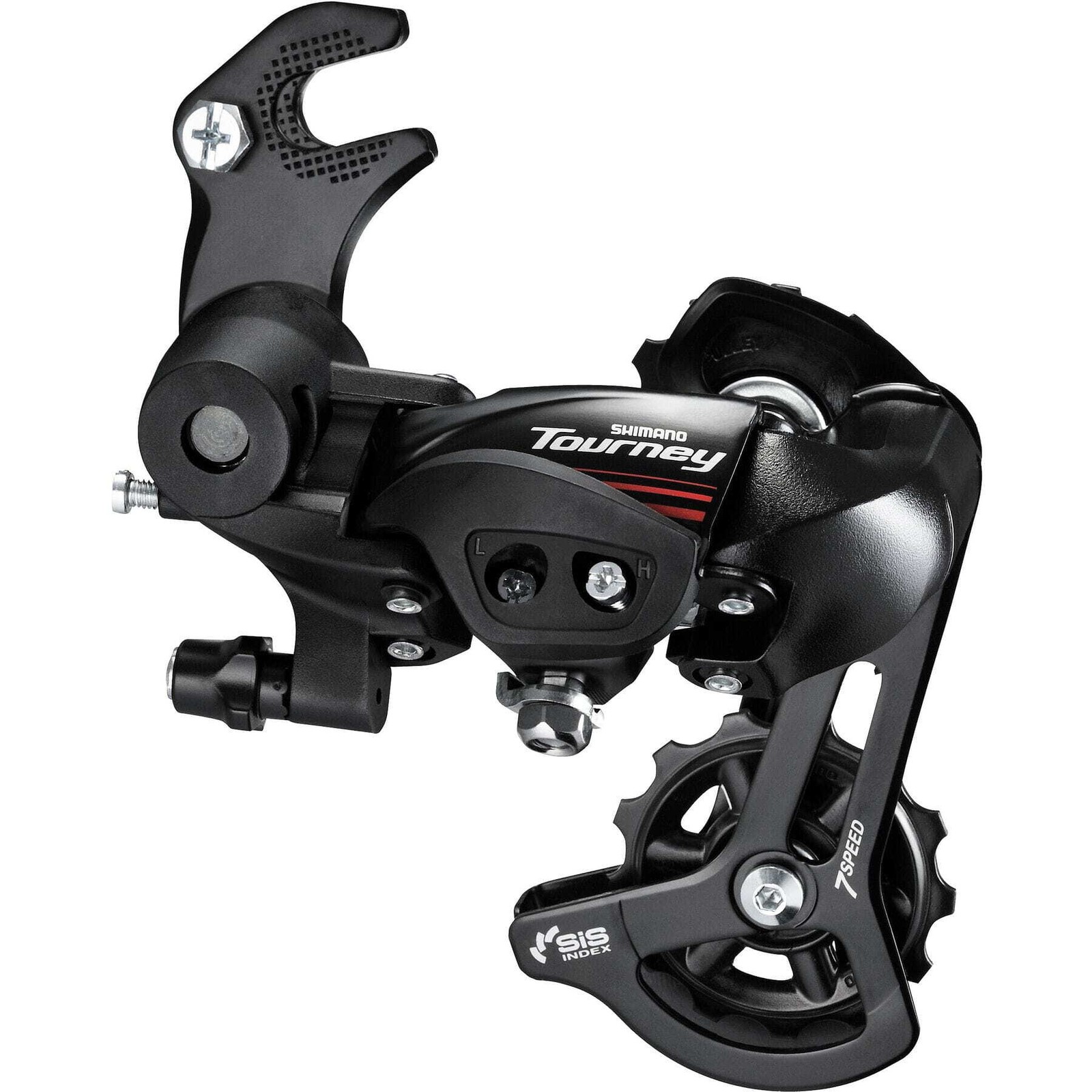 Shimano Tourney / TY RD-A070 7-speed road rear derailleur, with mounting bracket