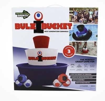 Beach, Tailgate, Camping, Yard & Pool Game - Indoor/Outdoor Family Toy (Red/W...