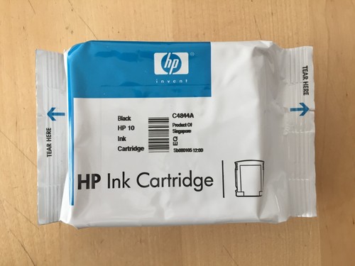 Genuine HP 10 Ink - BLACK / DESIGNJET 500 800 815MFP (INC VAT) - 第 1/2 張圖片
