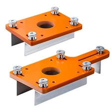 Woodworking Round Corner Radius Templates Ergonomic Router Guides 