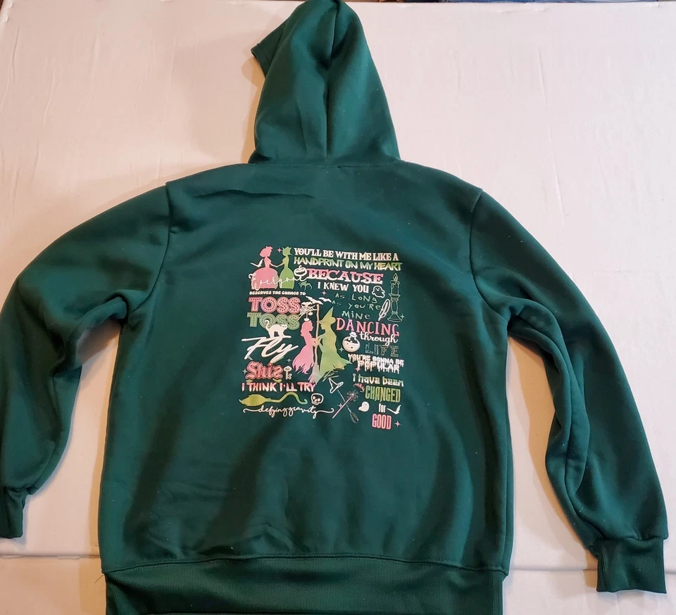 Moletom com capuz feminino Wicked tamanho médio - Imagem 3 de 4