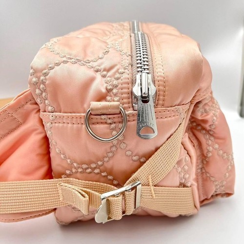 Yoshida Porter x Mina Perhonen Tambourine waist bag pink Used - Picture 11 of 15