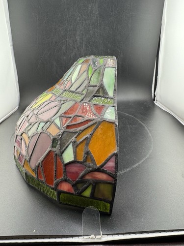 Tiffany Style Uplighter Wall Sconce Shade Only** See Photos For Measurements - Picture 4 of 13