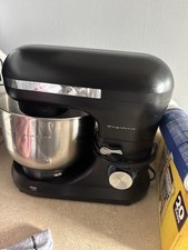 Frigidaire Electric Countertop Mixer Black Stainless Steel Bowl