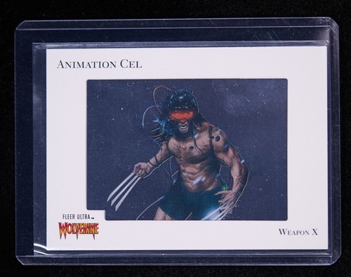 Weapon X 2022 Marvel Fleer Ultra Wolverine #75 Animation Cel
