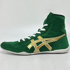 ASICS 1083A001 EX-EO New TWR900 Green/Gold/White Men's Wrestling Shoes
