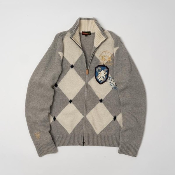 Men La Martina Sweater Grey Polyamide 40 /L / 48