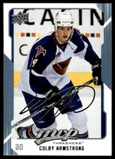 2008-09 Upper Deck MVP Colby Armstrong Atlanta Thrashers #15