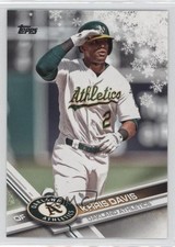 2017 Topps Holiday Wal-Mart Exclusive Khris Davis #HMW20 w7v