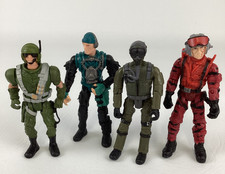 Lanard The Corps Elite Triple Threat Military Action Adventure 4" Figure Toy Lot