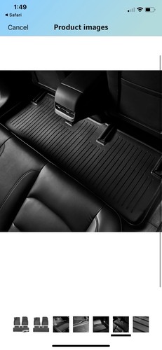 Floor Mats for Tesla Cybertruck 2023-2024, Custom Fit All-Weather Cyber Truck.. - Picture 4 of 8